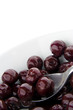 Photo: Isolated cherry compote Isolated cherry compote