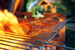 Grillen im Garten