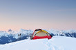 Winter Camping at Huntoon point on Artist Ridge