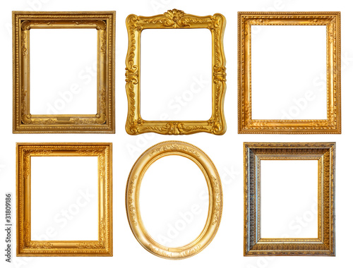 Photo: few Luxury gilded frames few Luxury gilded frames