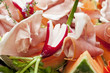 Melon au jambon cru