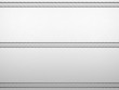 Light grey horizontal stitched leather background
