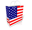 USA shopping bag