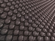 Abstract Carbon fibre with pimples