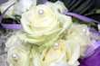 Hochzeitsschmuck Rose Autogesteck