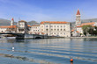 Town view and waterfront of Trogir