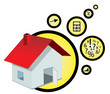 for sale house icon
