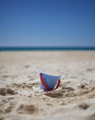 A bucket of sand