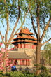 The corner tower of the forbidden city The corner tower of the forbidden city