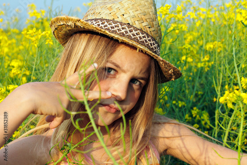 Photo: Enfant colza Enfant colza