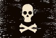 Bandera pirata retro