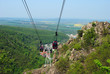 Foto: Blick auf Seilbahn und Thale Blick auf Seilbahn und Thale