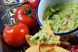 guacamole e nachos