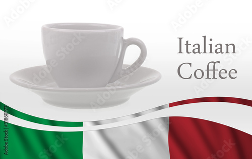 Illustration: Italian coffee Italian coffee