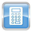 pictogramme calculette série carré bleu