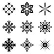 Vettoriale: Snowflakes And Stars 01 (Isolated) Snowflakes And Stars 01 (Isolated)