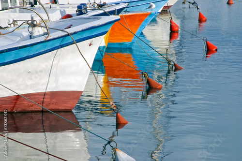 Photo: Fishing boats in Old Jaffa, Israel. Fishing boats in Old Jaffa, Israel.