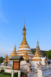 Stupa in Wat Chong Kham at Mae Hong Son, Thailand Stupa in Wat Chong Kham at Mae Hong Son, Thailand
