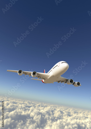 Photo: Airplane in the sky Airplane in the sky