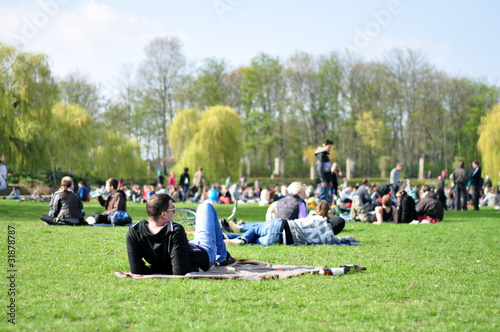 Photo: entspannung im park entspannung im park