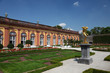Golden sculpture in the Orangery of Weilburg, Germany