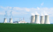 Nuclear power plant Dukovany in Czech Republic, European Union.