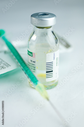 Foto: Injektionsflasche Injektionsflasche