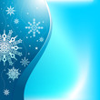 Vector: snowflakes blue background snowflakes blue background