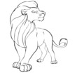 Löwe Outline