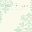 Ornate damask background. Ornate damask background.