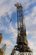 Old crane at harbour