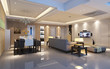 Modern design interior of living-room. 3D render Modern design interior of living-room. 3D render
