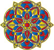 stained-glass window