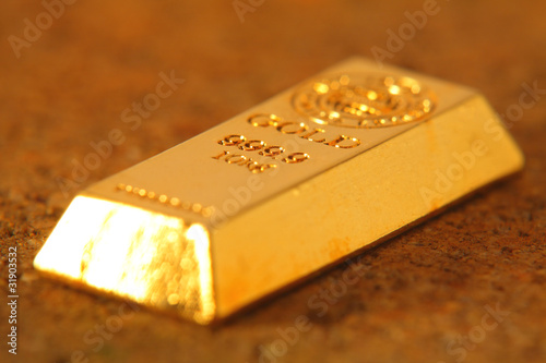 Photo: 金の延べ棒 金の延べ棒