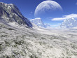 colorful fantasy landscape