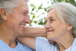 old couple resting