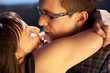 portrait of romantic couple