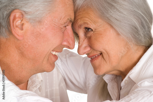 Photo: elderly couple together elderly couple together