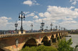 Pont de pierre, Bordeaux, France Pont de pierre, Bordeaux, France