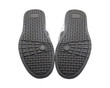 Sneakers soles upward