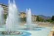 Massena Square in City of Nice, France