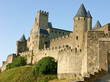 les remparts de la cité médiévale de Carcassonne les remparts de la cité médiévale de Carcassonne