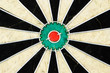 Close-up of the centre of a dart board Close-up of the centre of a dart board