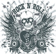 Rock n roll symbol Rock n roll symbol