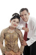 asian couple with traditional dress