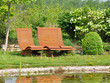 gartenbank am pool