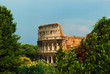 The Colosseum in Rome Italy