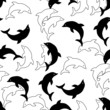 Seamless dolphin pattern Seamless dolphin pattern