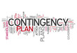 Word Cloud "Contingency Plan"