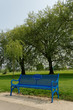 banc sur la promenade